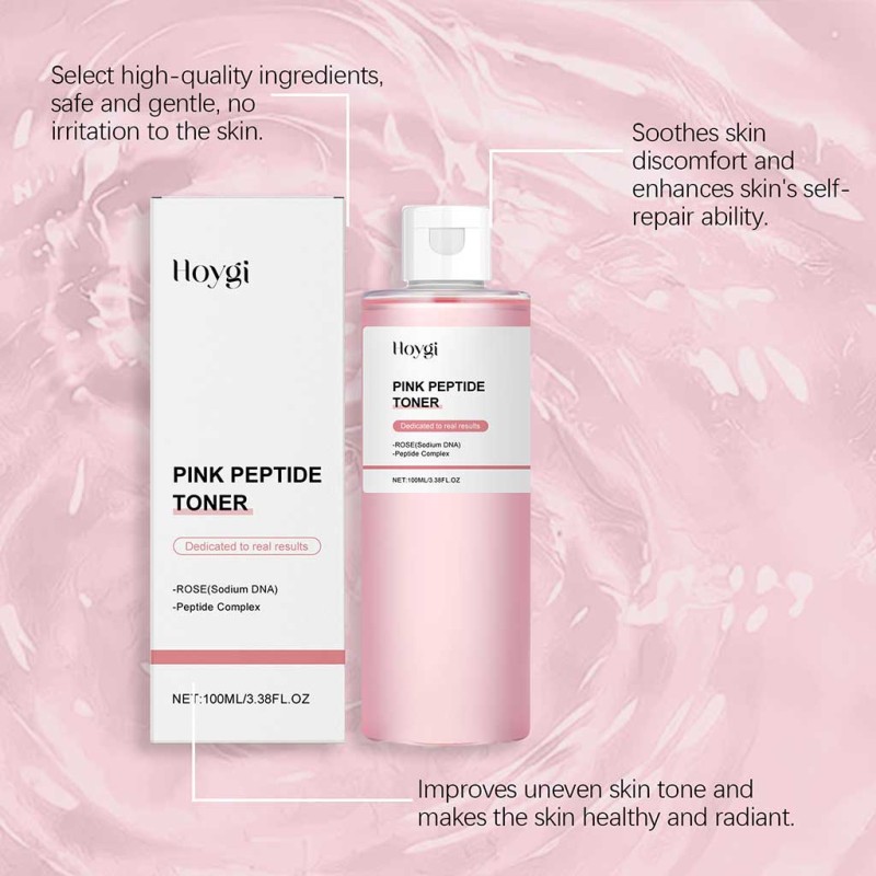 Pink Peptide Τόνερ 100ml – Toner Προσώπου για Ενυδάτωση, Glow & Προετοιμασία Δέρματος