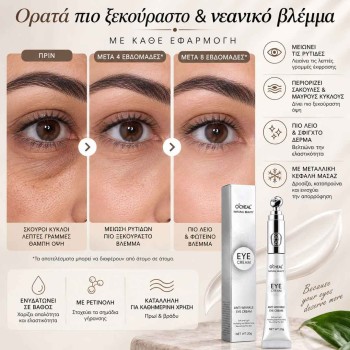 Κρέμα Ματιών με Δονητική Μεταλλική Κεφαλή Μασάζ (Eye Massage Cream)