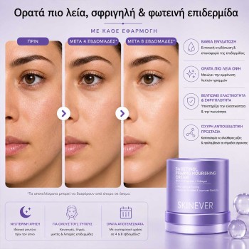 Κρέμα Ρετινόλης 3A με Πεπτίδια & Κολλαγόνο για Ρυτίδες, Σύσφιξη & Αντιγήρανση