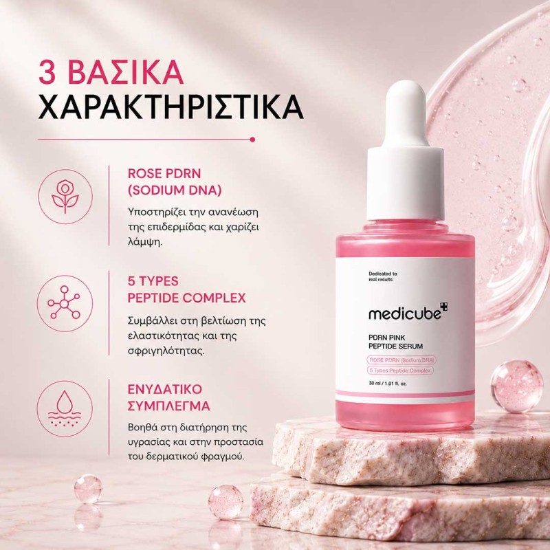 Medicube Exosome Shot 7500 και PDRN Pink Peptide Serum Combo για ανανέωση και λάμψη
